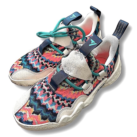 ADIDAS Trae Young 1 Tie-Dye White MultiColor GY0295 - Picture 11 of 17